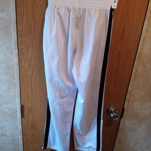 Globert Clothing Co., Boys Sz 12 New Athletic Pants White/ Black
